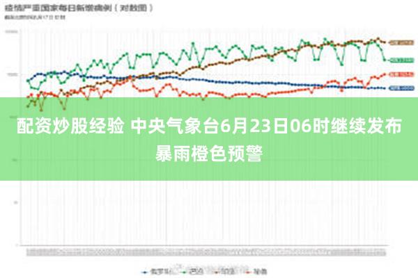 配资炒股经验 中央气象台6月23日06时继续发布暴雨橙色预警