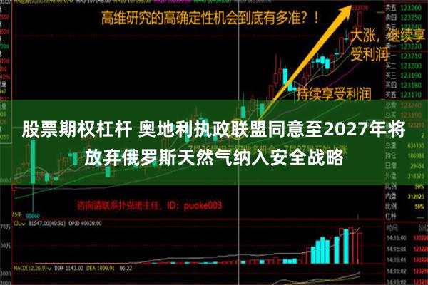 股票期权杠杆 奥地利执政联盟同意至2027年将放弃俄罗斯天然气纳入安全战略