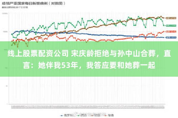 线上股票配资公司 宋庆龄拒绝与孙中山合葬，直言：她伴我53年，我答应要和她葬一起