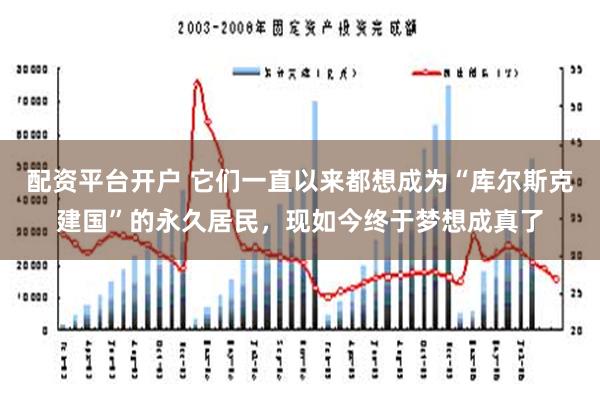 配资平台开户 它们一直以来都想成为“库尔斯克建国”的永久居民，现如今终于梦想成真了